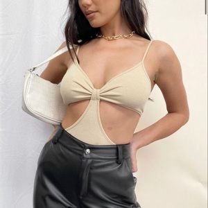 Beginning Boutique Lille Side Cut Out Knit Bodysuit
